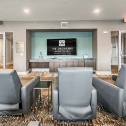 lounge area with seating