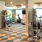 The fitness center at our 55 and over community in Plano, TX, featuring exercise machines and weighted balls.